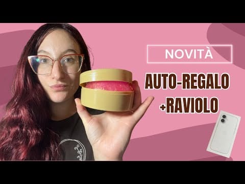 ASMR AUTO-REGALO DI NATALE + RAVIOLO SQUISHY -OnlyRED ASMR