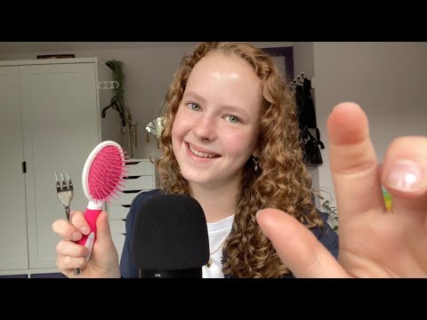 New & Classic ASMR Triggers (fork scratching, X marks the spot, plucking energy & more!) ~.~ 🇳🇱