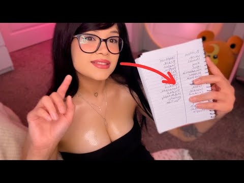 ASMR Trigger Words To Make You Tingle NOW 🤯