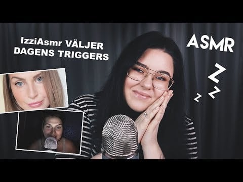 ASMR IzziAsmr Väljer Dagens Triggers #2