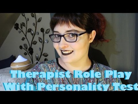 ASMR Therapist Role Play With Personality Test