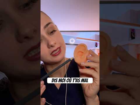 Dis moi où t'as mal #asmrfrançais #asmrroleplay #medecin #asmrmedical