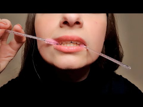 ASMR Spoolie Nibbling | Sons de Boca e Relaxamento INTENSO ♥ Camila ASMR