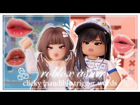 ꒰ roblox asmr 🌸 ꒱ ⋆˚࿔ the CLICKIEST TRIGGER WORDS you've EVER heard .ᐟ 𝜗𝜚˚⋆