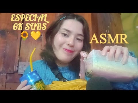 ASMR CASERO ~ ROLEPLAY ✏️ COMPAÑERA NUEVA ARGENTINA 🇦🇷🇦🇷(saca un mate de la nada xd)