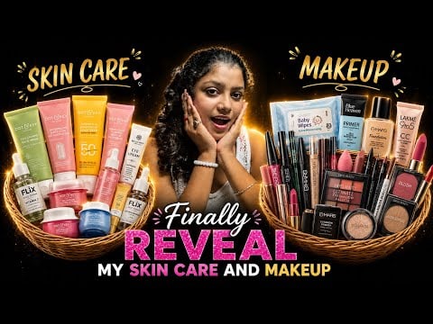 ASMR | Finally Revealing My Skincare & Makeup Products | My Real Voice 😱❤️