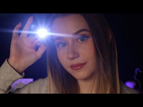 ASMR Flashlight Triggers / Do As I Say (DARK ROOM)