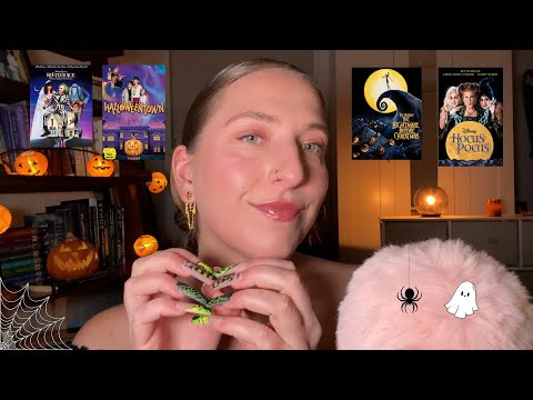 ASMR Ranking Halloween Movies 🎬🧟 Whisper Ramble + Spooky Vibes 💀