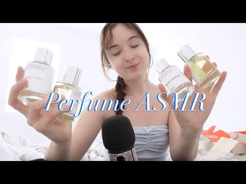 ASMR perfume tapping + sounds (dossier)💗💐