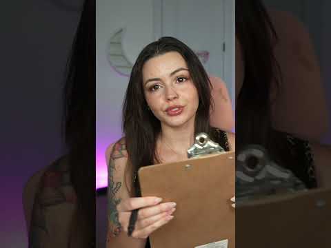 Intake Asking You Personal Questions #asmr  #relax #writing #personalattention #whispers