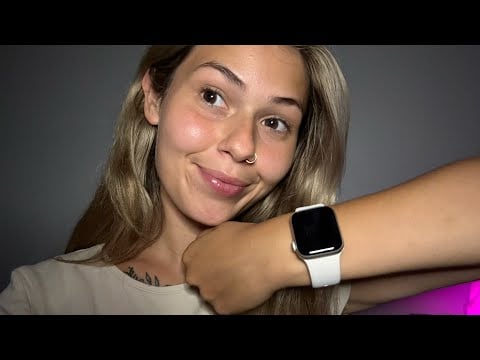 ASMR lofi Ramble❤️ (tapping on my Apple Watch + phone) 