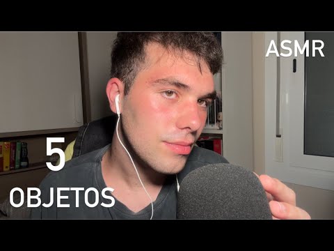 ASMR con 5 OBJETOS par DORMIR RÁPIDO Y PROFUNDO