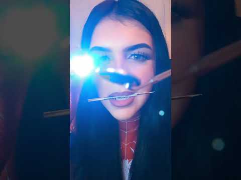Spider woman checking your teeth #asmr #roleplay #dentistasmr #tappingtriggers