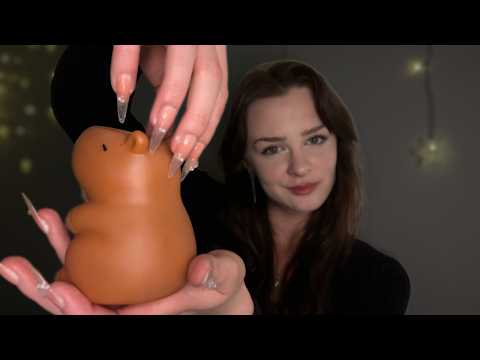 Aggressively Scratching a Plastic Capybara (No Talking) [ASMR]