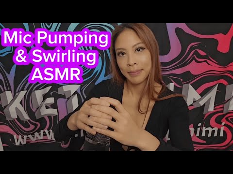 Mic Pumping & Swirling ASMR Sounds | Aggressive Pump Noise & Swirl Sound | Foam Noises | No Talking