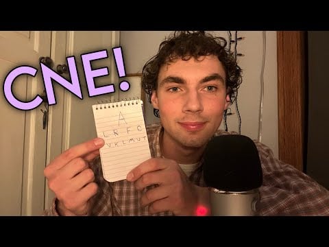 ASMR Cranial Nerve Exam to put you to sleep in 10 minutes! | soft spoken cranial nerve exam