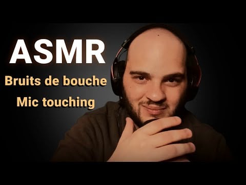 ASMR Je m'occupe de tes oreilles (bruits de bouche, mic touching) 💤