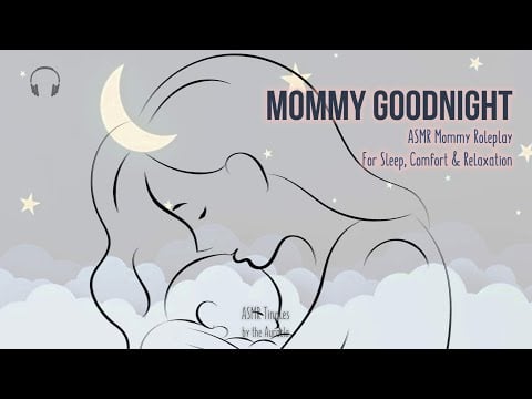 Mommy helps you sleep ASMR ★ Comfort Roleplay ★ [Binaural] [Personal attention] [Softly spoken]
