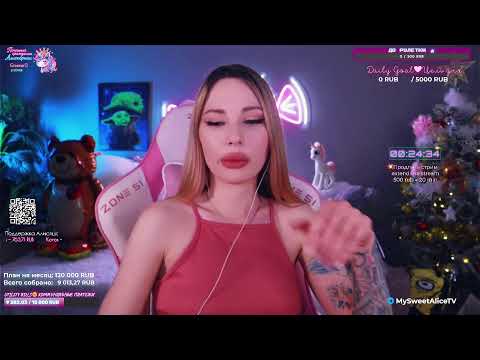 Уютный стрим с Алисой 🌙 ты как раз вовремя | Cozy stream with Alice 🌙 you're just in time