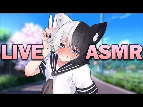 🌸 Live 3DIO ASMR | Drift Into Peace with Femboy Sounds 💖