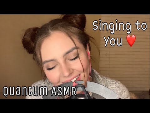 ASMR **SINGING TO YOU** soft spoken, whispers