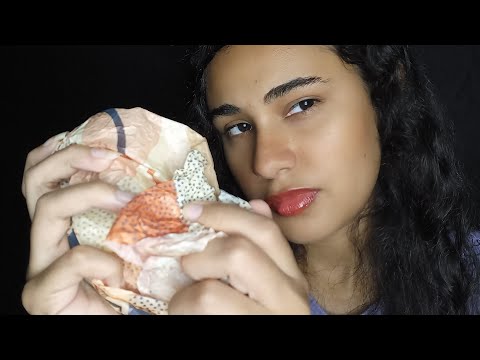 ASMR caseiro sons tapping/trigger + conversa