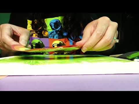 ASMR Creating Art for St. Patrick's Day | No Talking (because I couldn't!)