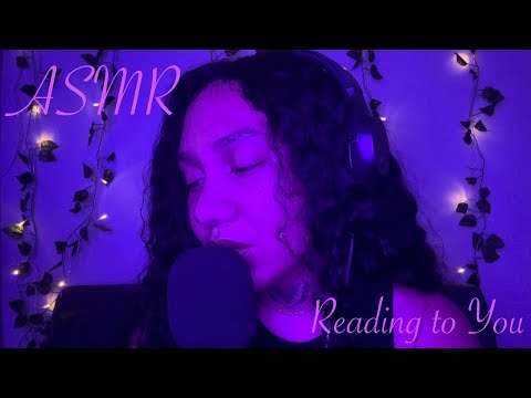 ASMR | Reading to You…Inaudibly