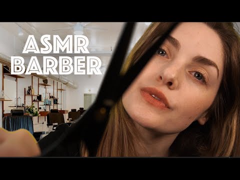 ASMR Barbershop | Men's Haircut and Shave