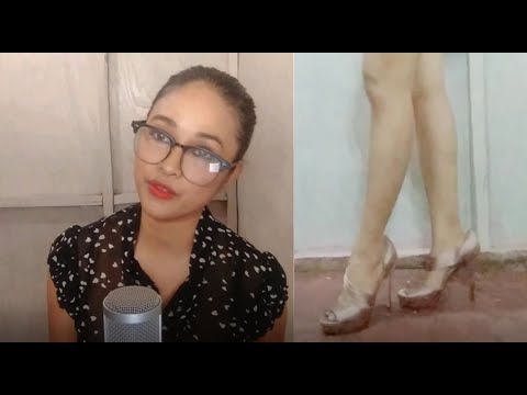 🔴ASMR: LIBRARIAN ROLEPLAY (Part 2) Tapping HIGH HEELS/ BOOK TAPPING