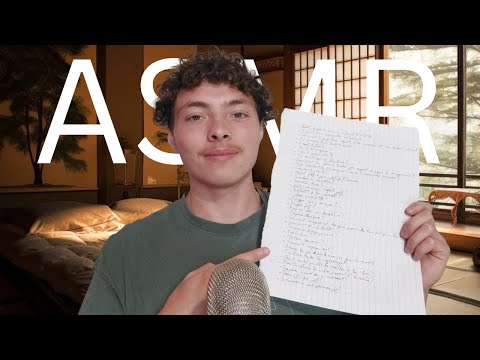 ASMR : As-tu une copine ? (FAQ 5 ans de la chaîne)