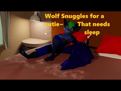 Furry ASMR Wolf Snuggling you to sleep