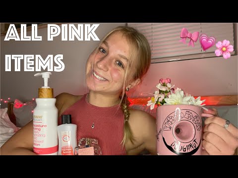 ASMR: Pink Triggers 💗