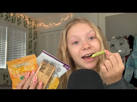 Unboxing/Eating A Snack Box ASMR