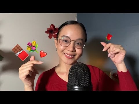ASMR Valentine's Day Trigger Words ♥️🍫🌹