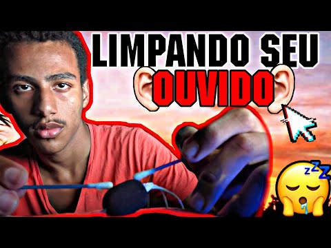 ASMR LIMPANDO SEU OUVIDO e SONS DE BOCA.