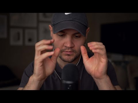 ASMR  hand sounds and tapping + whispers