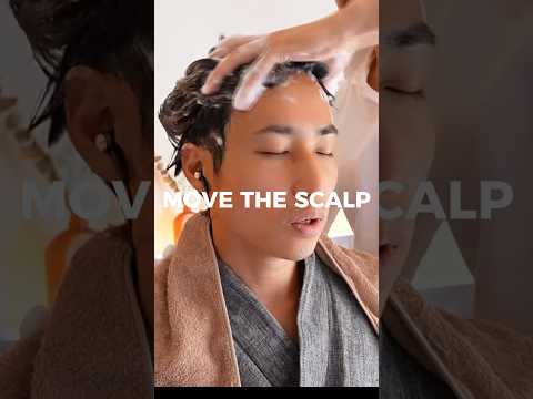Relax with a dynamic head massage #shorts