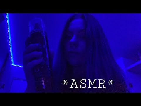 ASMR | liquid and spraying sounds