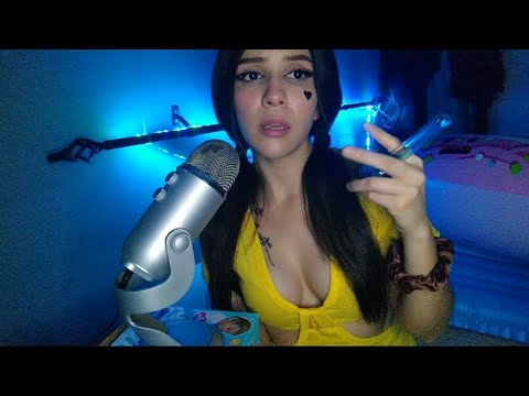 💜 ASMR ROLEPLAY CUIDANDO DE TI HASTA QUE TE DUERMAS 💜