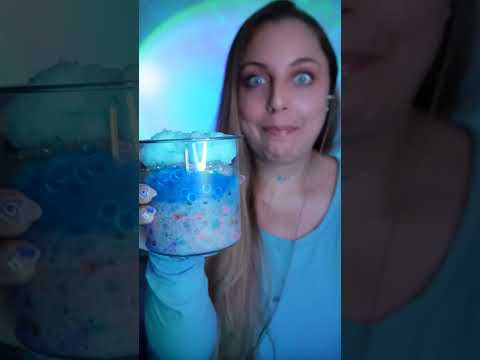 Frankenslime 🩵 #asmr #slime #slimeasmr