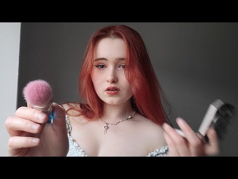 ASMR Giving You a Dark Feminine Makeover (we are opposites) WLW, soft spoken