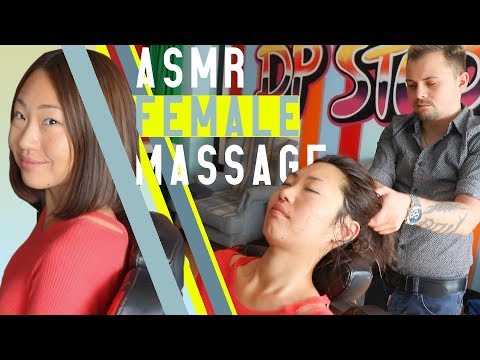 ASMR MASSAGE | ASMR HEAD MASSAGE * ASMR FEMALE MASSAGE FOR HEALTH AND BEAUTY