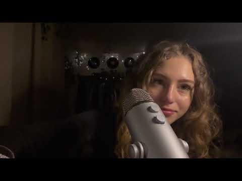 asmr mouth + body triggers and clicky whispers :)