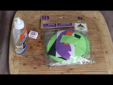 FOAM CRAFT KIT ASMR CHEWING GUM SOUNDS