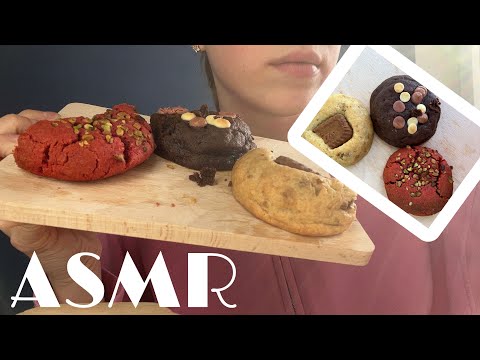 ASMR | CREAM FILLED COOKIES 🍪 | eating sounds