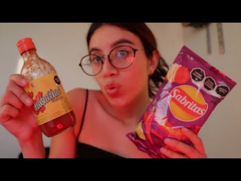 ASMR comiendo Sabritas FLAMIN’HOT 🥵