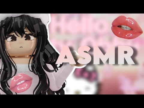 ROBLOX ASMR ☆ Tingly & Relaxing mouth sounds, trigger words and inaudible for sleep