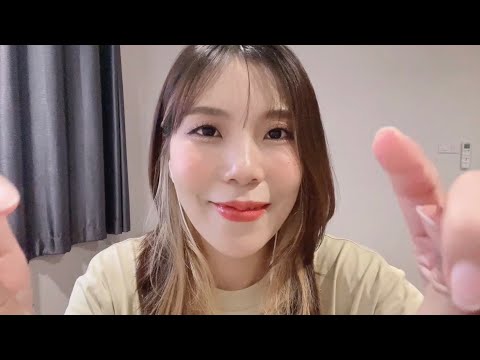 ASMR | สัมผัสใบหน้าคุณด้วยสิ่งของรอบตัว Touching your face with different objects 💆‍♀️