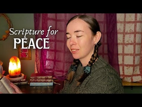 Christian ASMR | Crinkles and Crackles | John 14 Bible Reading